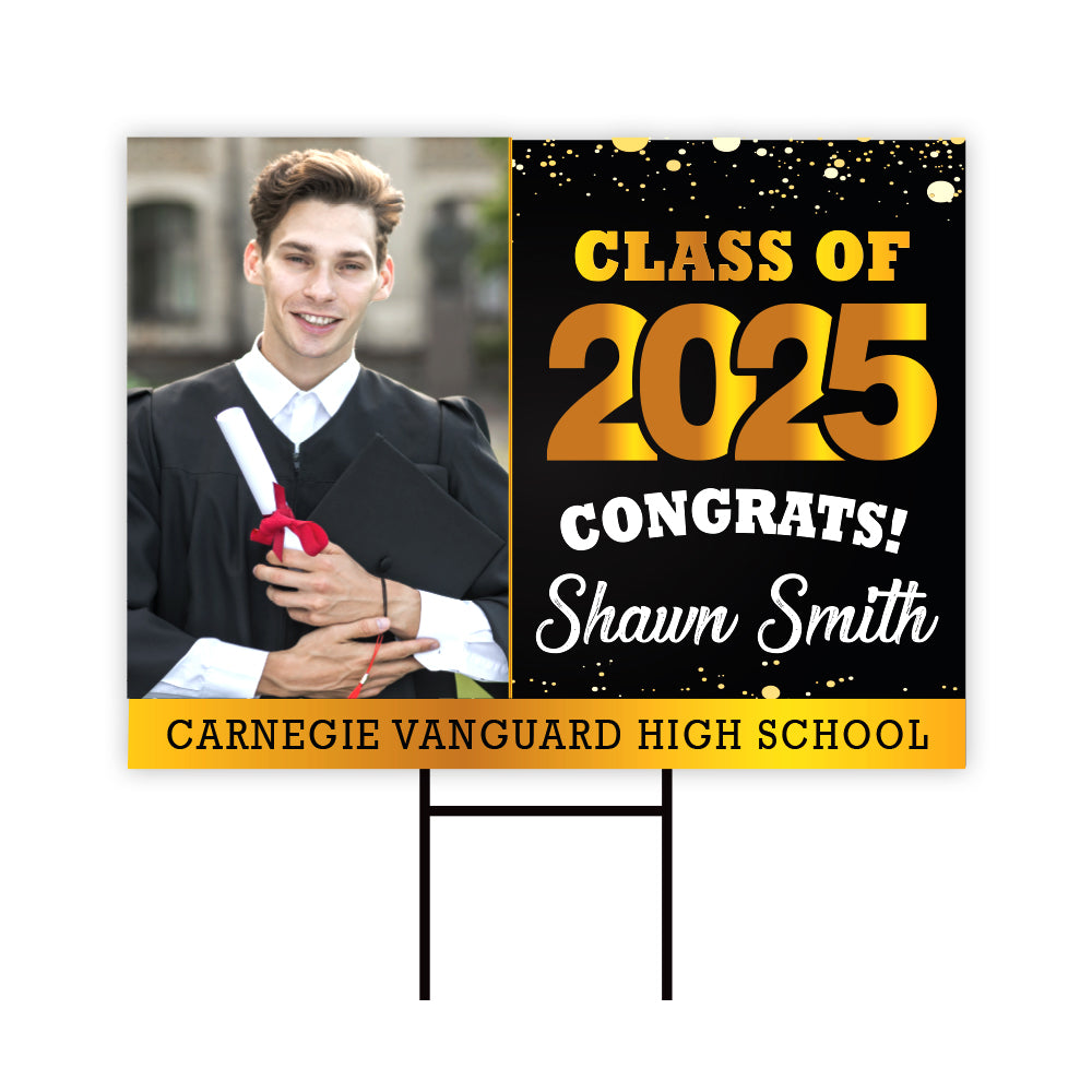 Personalized Graduation 2025 Yard Sign