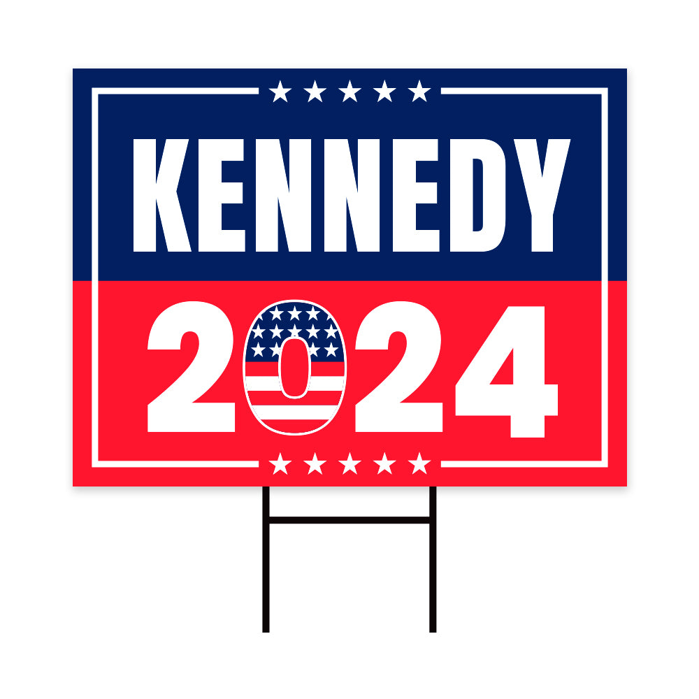 Kennedy 2024 Yard Sign Voila Print Inc