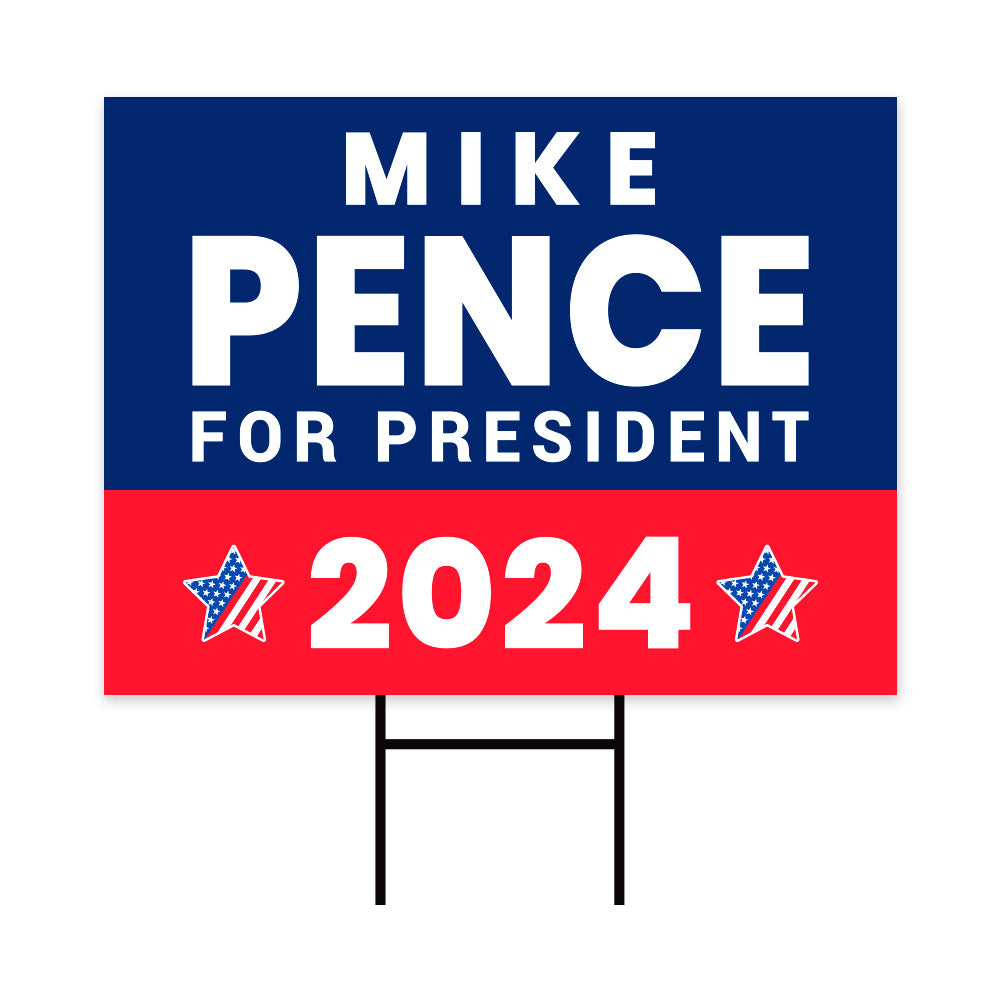 Mike Pence 2024 Yard Sign