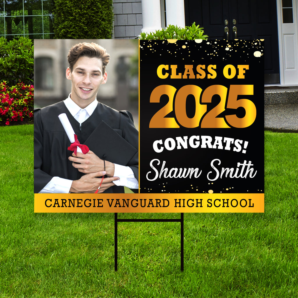 Personalized Graduation 2025 Yard Sign