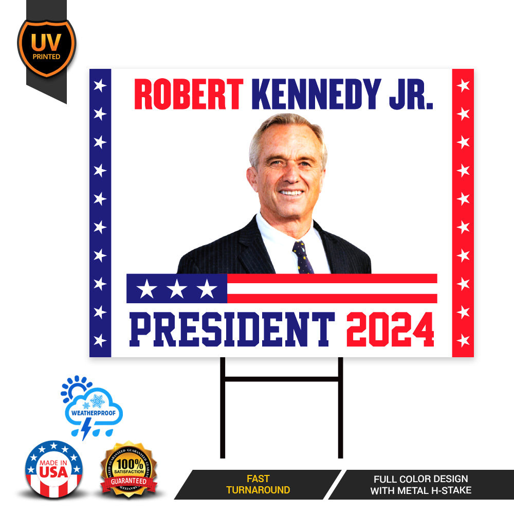 Kennedy 2024 Yard Sign Voila Print Inc