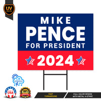 Mike Pence 2024 Yard Sign