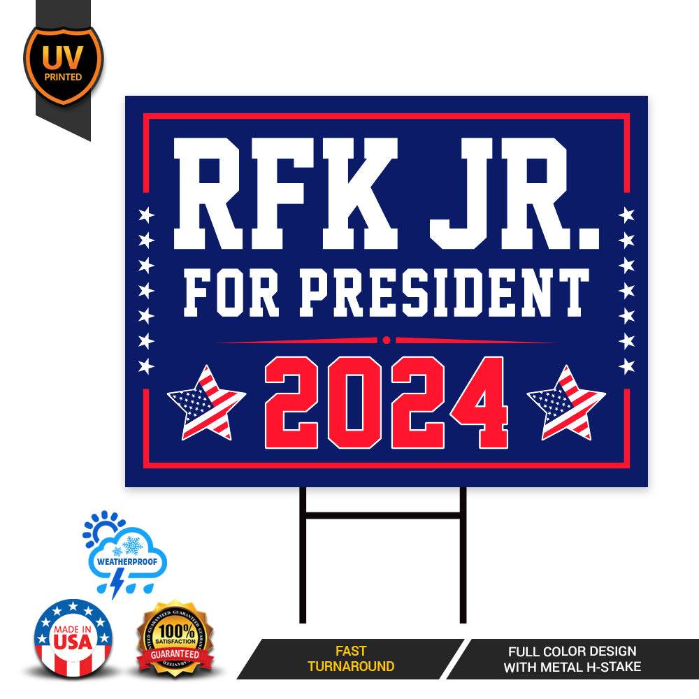 Kennedy 2024 Yard Sign Voila Print Inc