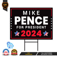 Mike Pence 2024 Yard Sign