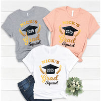 Personalized Grad Squad Shirt