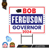 a sign that says bob ferguson for congress