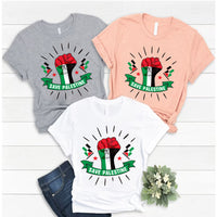 Free Palestine Flag T-Shirt