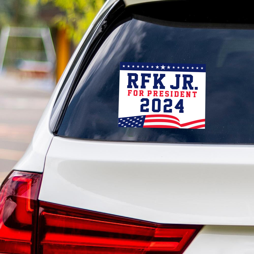 Kennedy 2024 Sticker Vinyl Decal Voila Print Inc