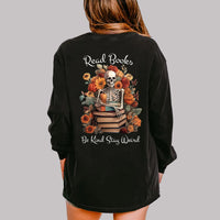 Read Books Be Kind Stay Weird Sweatshirt, Librarian Gifts Pullover