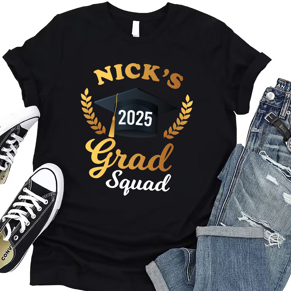 Personalized Grad Squad Shirt