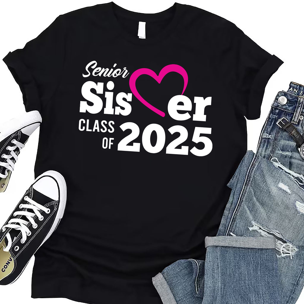 Class Of 2025 Senior Mom Dad Personalized Shirt