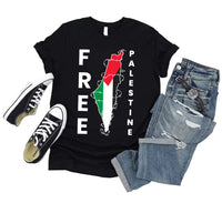 Free Palestine Flag T-Shirt