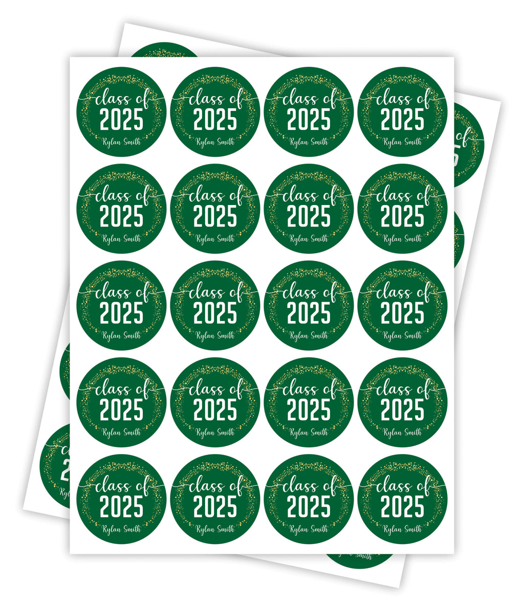 Personalized Graduation 2025 Stickers