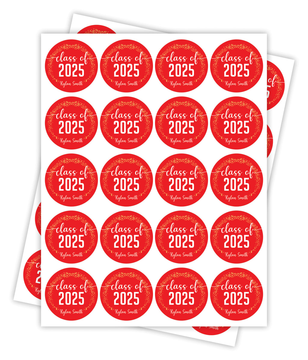 Personalized Graduation 2025 Stickers