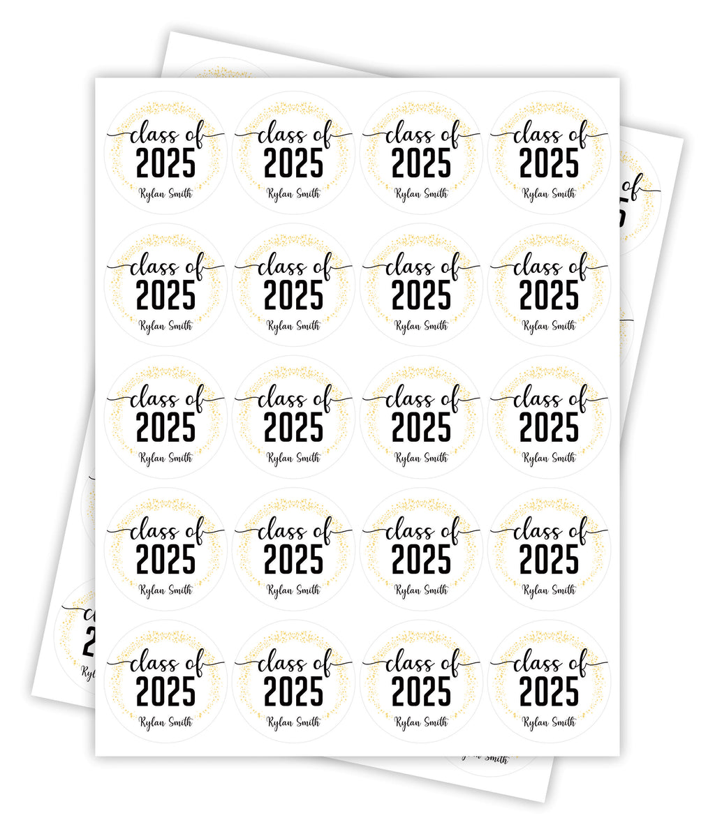 Personalized Graduation 2025 Stickers