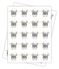 Personalized Graduation 2025 Stickers