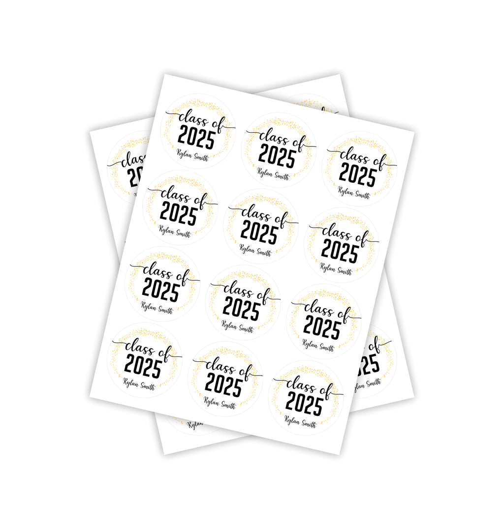 Personalized Graduation 2025 Stickers