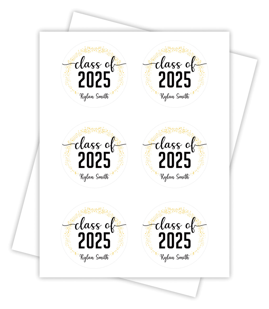 Personalized Graduation 2025 Stickers