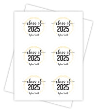 Personalized Graduation 2025 Stickers