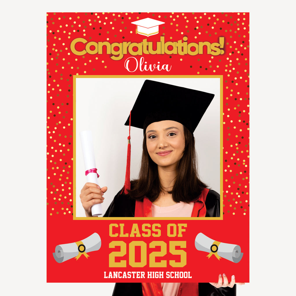 Personalized Graduation 2025 Selfie Frame