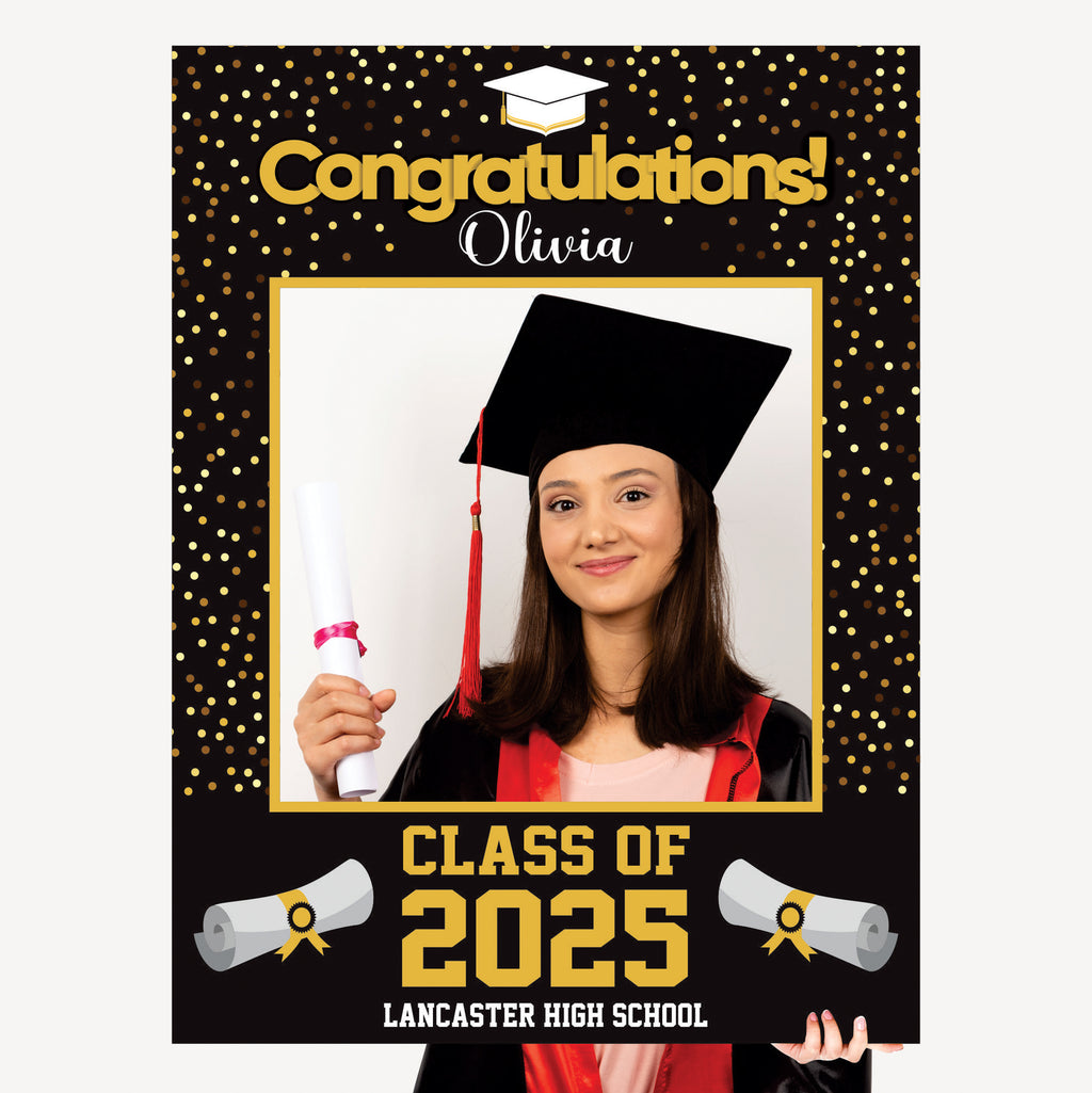 Personalized Graduation 2025 Selfie Frame