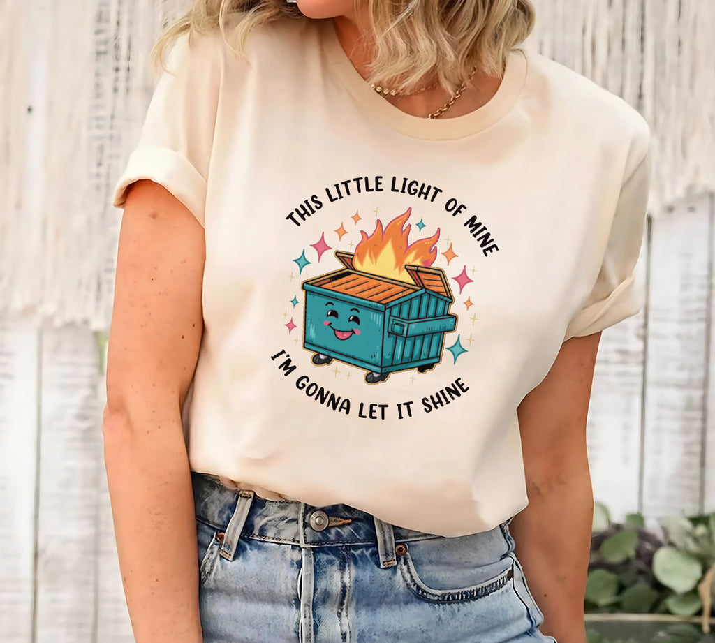 This Little Light of Mine I'm Gonna Let It Shine Short Sleeve T-Shirt