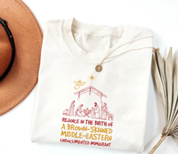 Rejoice In The Birth Of A Brown-Skinned Middle Eastern Short Sleeve T-Shirt