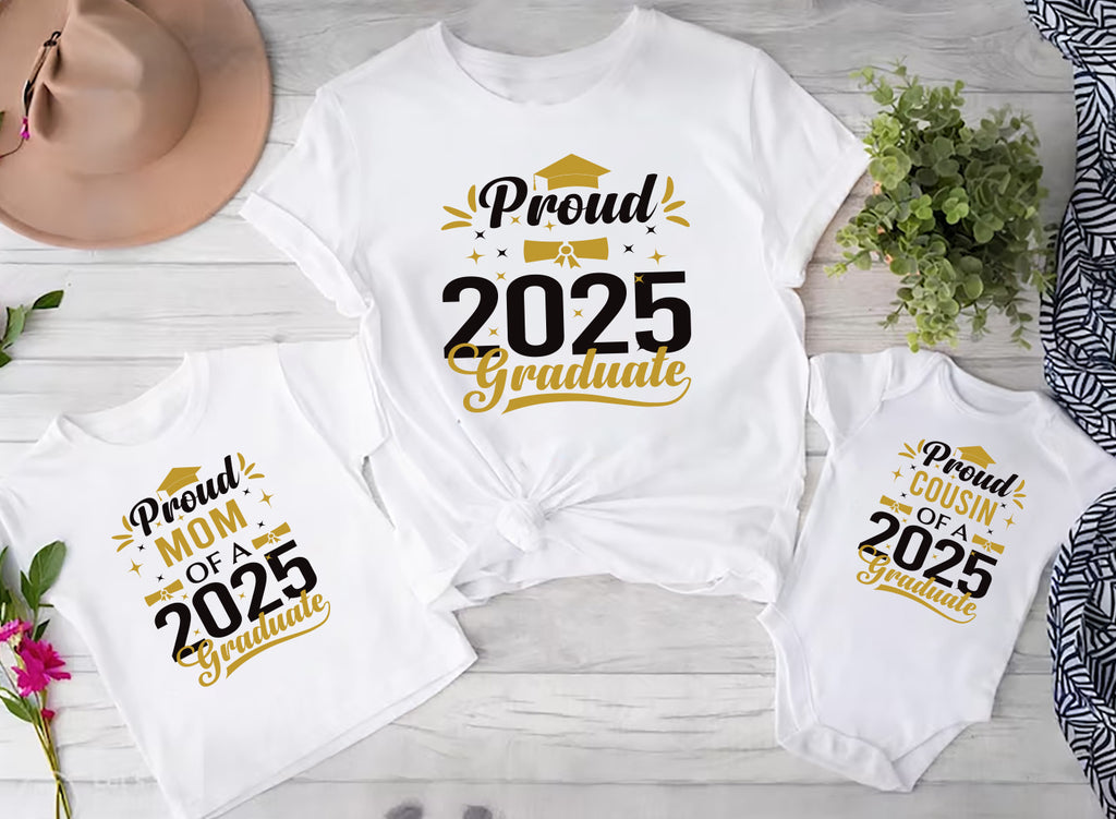 Personalized Class of 2025 Graduate Shirt