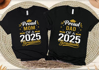 Personalized Class of 2025 Graduate Shirt