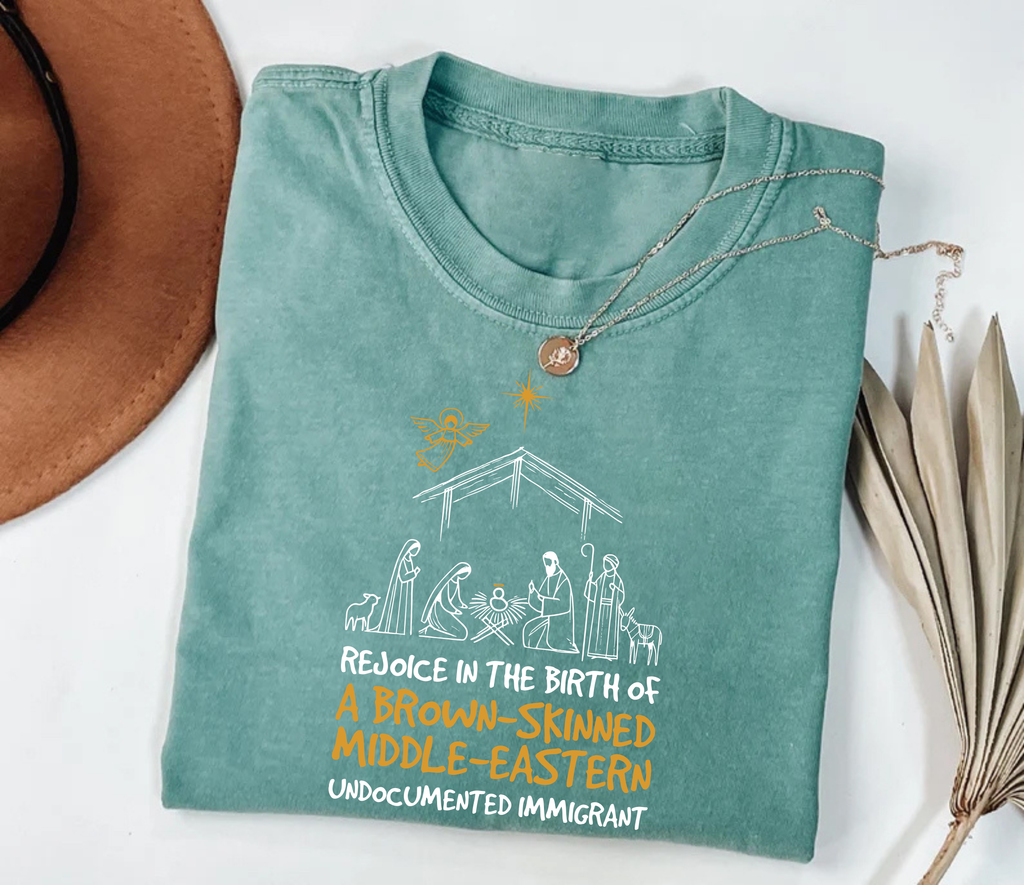 Rejoice In The Birth Of A Brown-Skinned Middle Eastern Short Sleeve T-Shirt