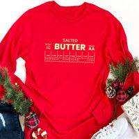 Salted Butter Long Sleeve Shirt, Butter Lover Shirt