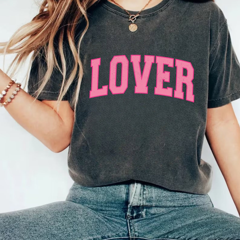 Lover Valentines Short Sleeve T-Shirt, Teacher Valentines Shirt