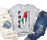 Free Palestine Flag T-Shirt