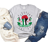 Free Palestine Flag T-Shirt