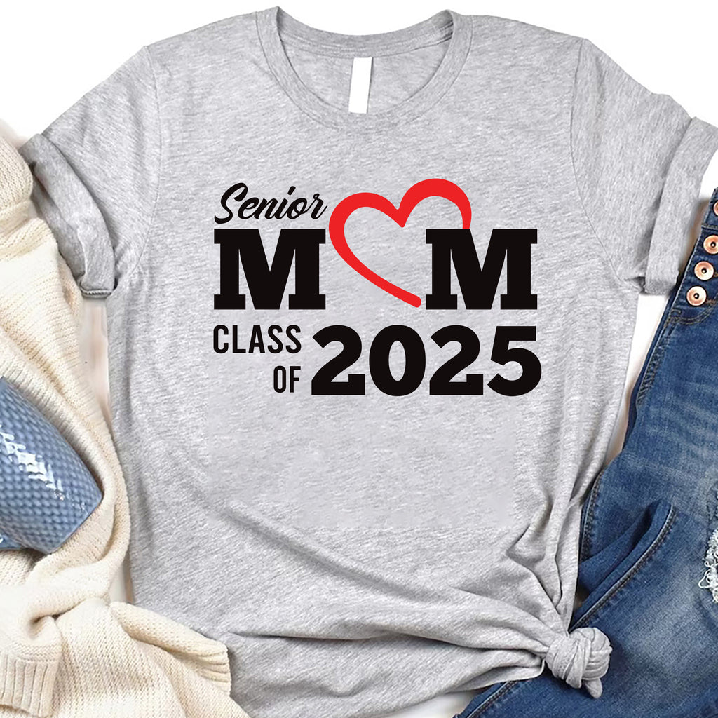 Class Of 2025 Senior Mom Dad Personalized Shirt