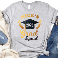 Personalized Grad Squad Shirt