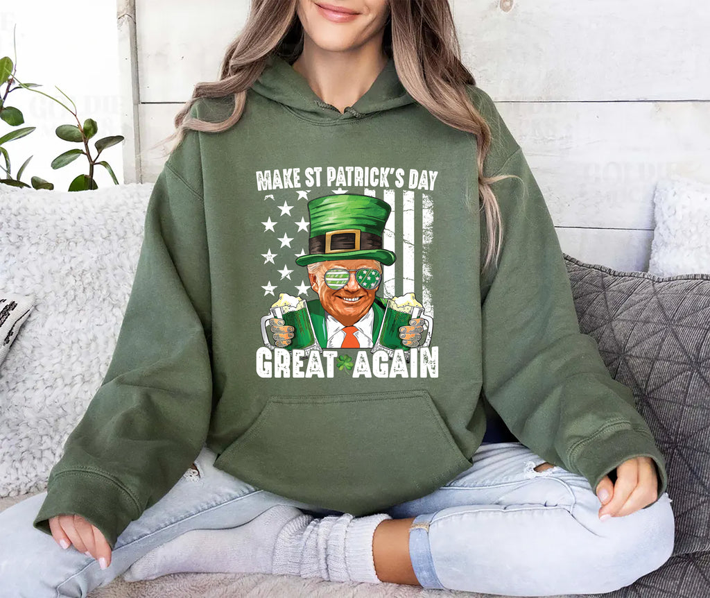 Make St. Patrick's Day Great Again Hoodie