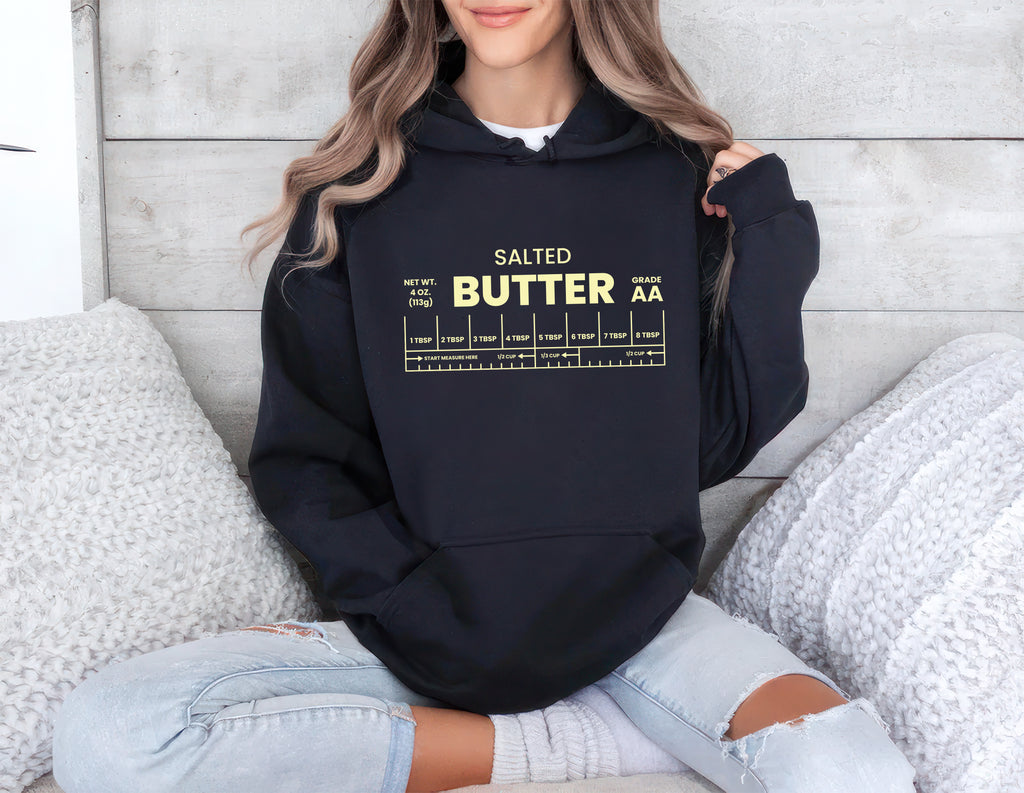 Salted Butter Hoodie, Butter Lover Hoodie