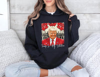 Trump Is My Valentine Hoodie, Political MAGA Valentine Pullover Hoodie