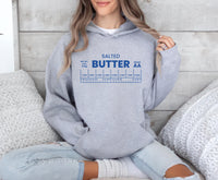 Salted Butter Hoodie, Butter Lover Hoodie