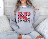 Teaching Sweethearts Teacher Hoodie, Valentine Gifts Hoodie