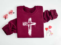 I Can't But I Know A Guy Sweatshirt, Christian Faith Bible Verse Apparel