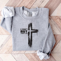 I Can't But I Know A Guy Sweatshirt, Christian Faith Bible Verse Apparel