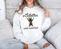 All of My Flabbers Are Gasted Hoodie, Funny Raccoon Hoodie