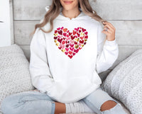 Valentine's Day Heart Hoodie, Girls Valentine Gift