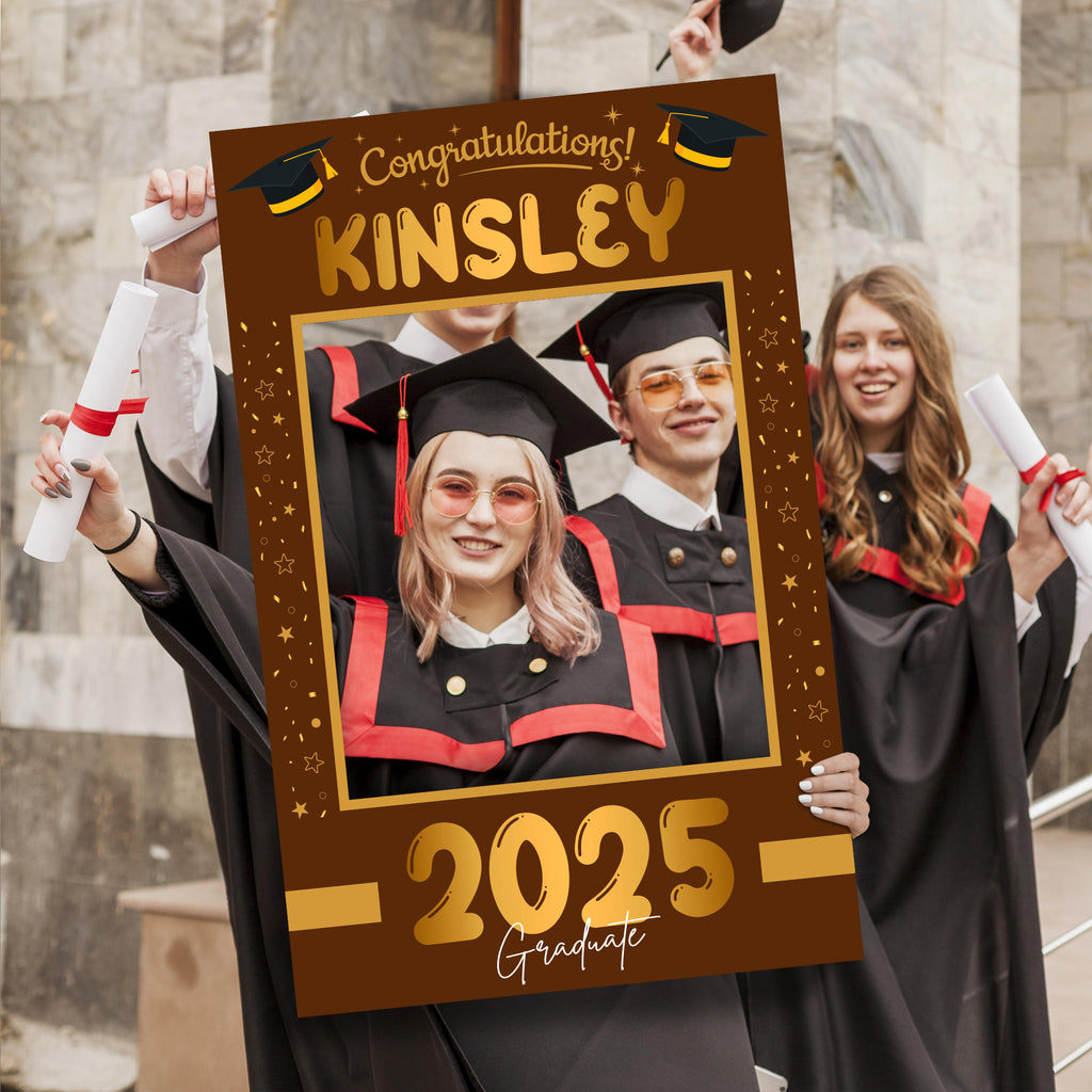 Personalized Graduation 2025 Selfie Frame