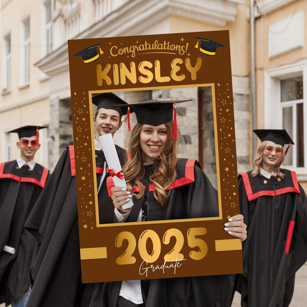 Personalized Graduation 2025 Selfie Frame