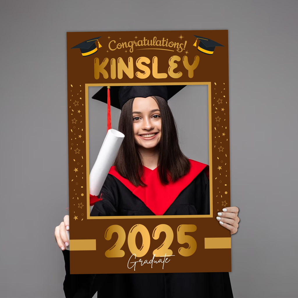 Personalized Graduation 2025 Selfie Frame