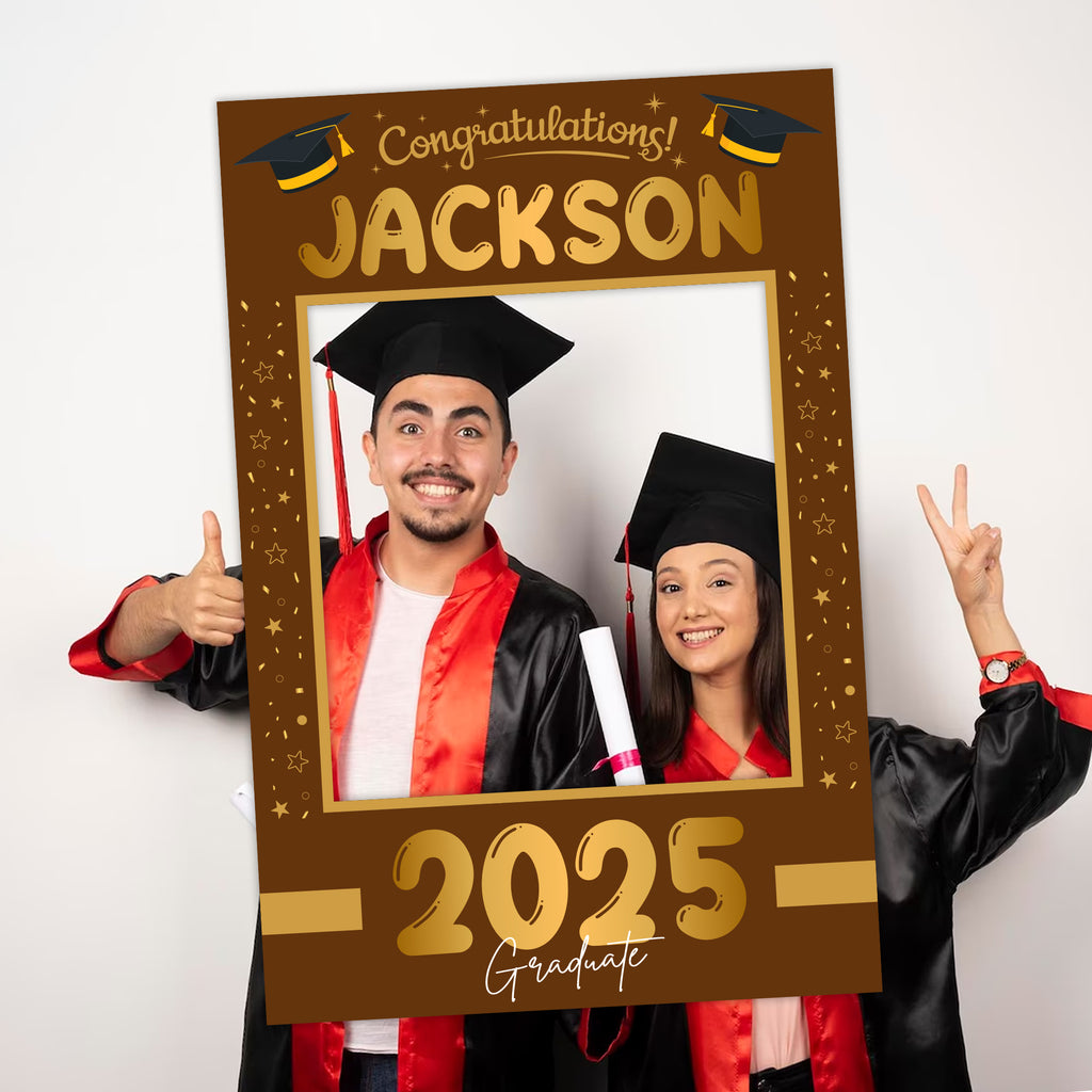 Personalized Graduation 2025 Selfie Frame