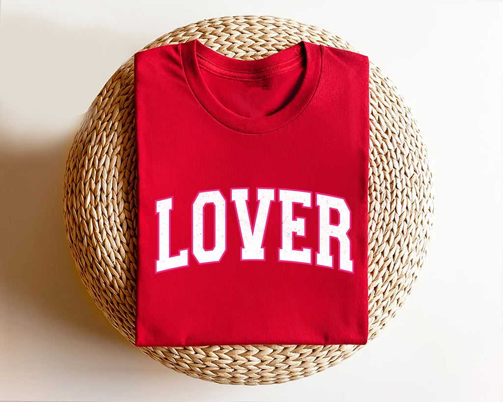 Lover Valentines Short Sleeve T-Shirt, Teacher Valentines Shirt